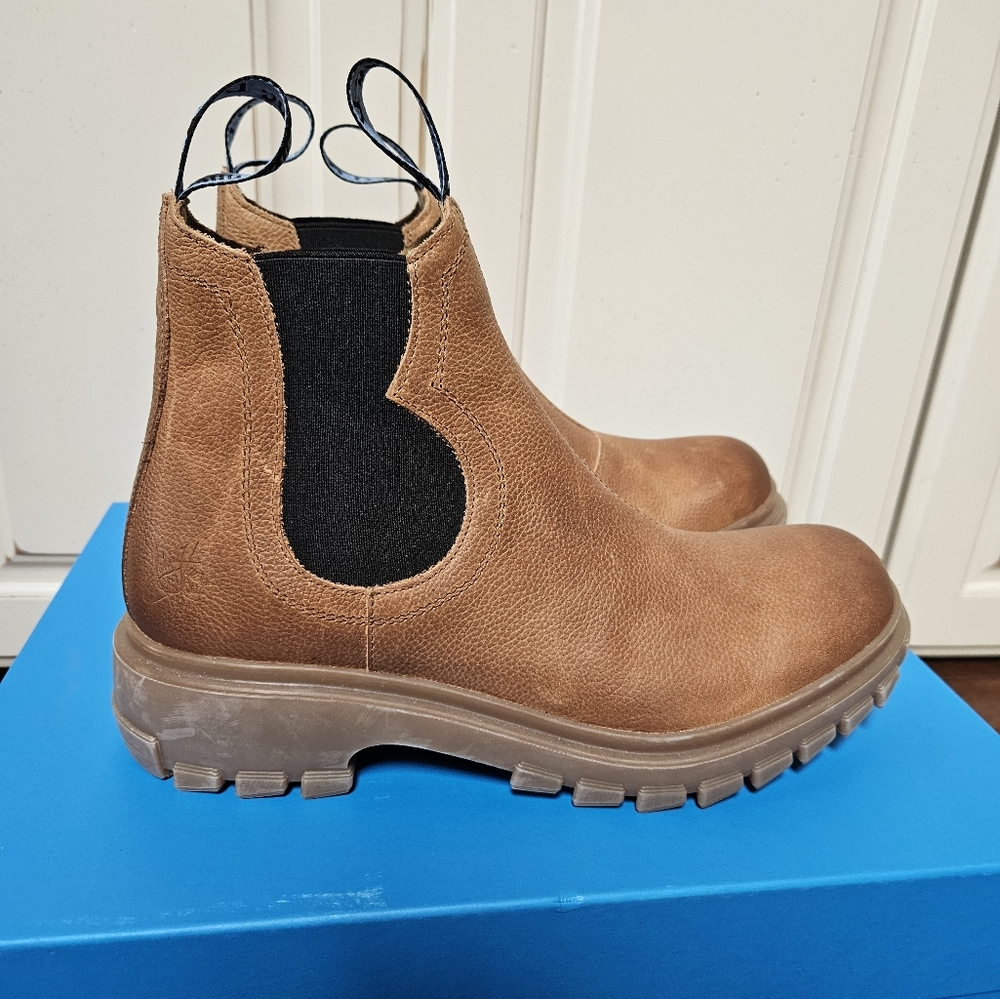 John Fluevog Brown Ankle Boots